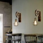 Applique in metallo vintage in stile industriale — vista principale