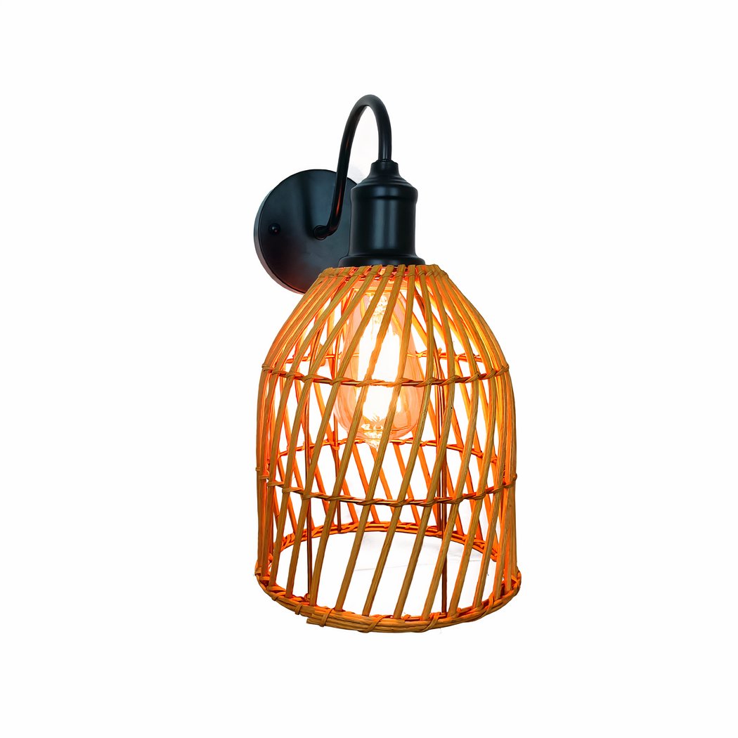 Permo 7.3 '' Lampada Da Parete In Vetro A Imbuto Lampada Da Parete Per La Casa Moderna E27 Applique Camera Da Letto Lampade Loft Vintage Soggiorno Arredamento - Foto 5