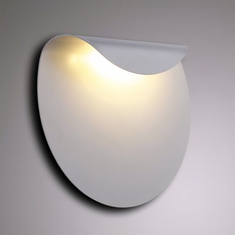 Applique murale blanche minimaliste
