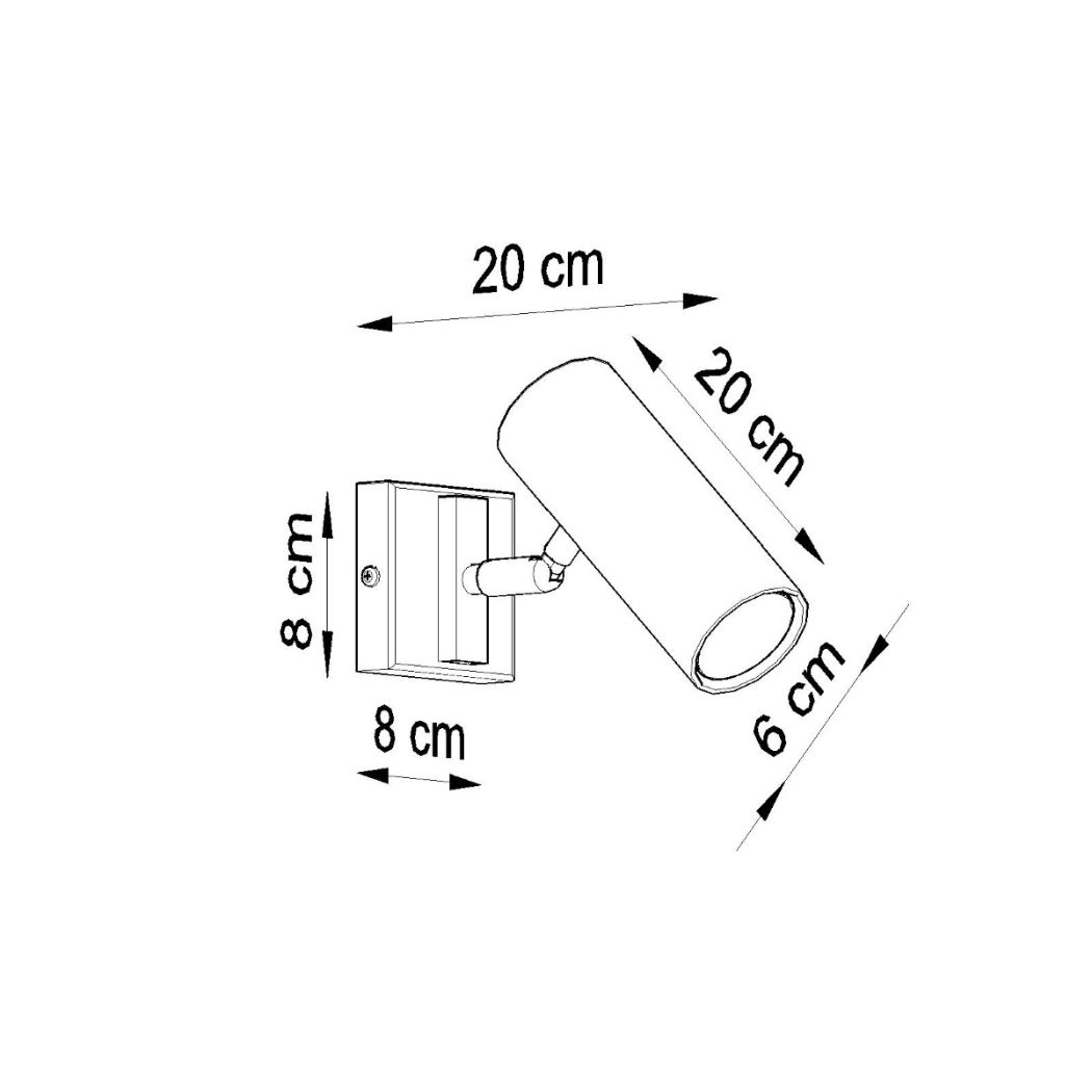 Applique di design in acciaio