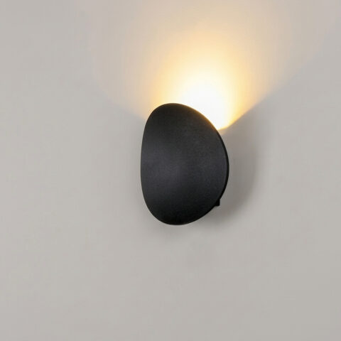 Applique da parete design organica illuminazione indiretta