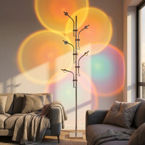 Lampada da terra halo tramonto 7 colori atmosfera romantica